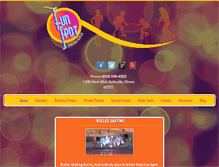 Tablet Screenshot of funspotrocks.com
